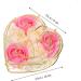 ORFOFE 2 Boxes Soap Rose Bath Pink Basket Bath Soaps Pink Soap for Women Birthday for Teens for Coworkers Bath Decorative Soap Rose Petals for Bath - Buy Online on GoSupps.com