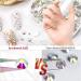 1500 Multicolored Nail Stones - Rhinestones for Gel Nails with 20ml Glue Picker & Tweezers | 6 Sizes Nail Glitter Stones - Buy Online on GoSupps.com