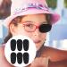 6pcs Black Reusable Lazy Eye Patches for Adults & Kids - Treat Amblyopia & Strabismus (Large) - Buy Online on GoSupps.com