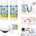 Wild Tornado Pipe Dredge Deodorant Powerful Sink and Drain Cleaner Powerful Clog Remover Powder Quick Foaming Toilet Cleaner for Kitchen Toilet Pipe Dredging (3PCS) - Buy Online on GoSupps.com