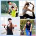 Becellen 3 Piece Sweatband Set - Sports Headband & Bracelet for Basketball - Unisex Exercise Gear - Black - Buy Online on GoSupps.com