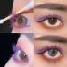 5D Waterproof Purple Mascara for Long Lasting & Thick Lashes - Smudge-Proof Fiber Mascara for Natural Length & Durable Curl - Perfect for Halloween & Christmas Stage Looks - Buy Online on GoSupps.com