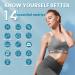 Arboleaf Smart Scale for Body Weight with Wi-Fi and Bluetooth + Smartphone App - 14 Body Metrics, Wireless Cloud Storage - BMI, BMR - 1 Count - Buy Online on GoSupps.com