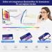 DOOViC Blue Light Filter Reading Glasses for Women - Oversize JS028 in Brown 2.25x Magnification - Modern Design for Eye Protection - Buy Online on GoSupps.com