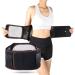 Self-Heated Lumbar Back Support Belt for Men & Women - Extended Posture Decompression for Pain Relief (CO L/Large Black) - Buy Online on GoSupps.com