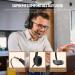 PrancyBt Trucker Bluetooth Headset - Wireless Headset with Microphone, Noise Cancelling, Mute Button - 55H Talk Time - for PC, Cell Phones, Computer - Ideal for Truck Drivers - Buy Online on GoSupps.com
