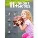 Kids Fitness Tracker Watch | Waterproof with Heart Rate Monitor | Sleep & Calorie Tracker | 11 Sport Modes | Replaceable Band | Ages 5-16 | Purple & Pink - Buy Online on GoSupps.com