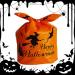 WOBBLO Halloween Gift Bags - Horrible Bat Novelty Goodie Bag with Tie Ears - Creative Accessories for Sweets Biscuits Toys Candy Chocolate Gifts Broom - Buy Online on GoSupps.com