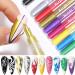 10 Pcs Nail Art Painting Pen 3D Painted Nail Drawing Pen Set Nail Polish Pens Fine Tip Nail Paint Line Pen Quick Dry Waterproof Nail Paint Tool for Nail Art 10 Colors - Buy Online on GoSupps.com