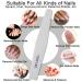 12-Pack 100/180 Grit Nail Files - Washable & Reusable Double-Sided for Gel & Acrylic Nails - Perfect for Nail Studios & Home Use - Buy Online on GoSupps.com