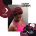 Mysteek Color Pop Temporary Hair Color - Mutha Maroon for Dark & Light Hair | No Bleach Wash Out Hair Dye by Mysteek Naturals (1 Fl Oz - Buy Online on GoSupps.com
