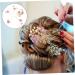 FRCOLOR 1 Set Golden Leaf Hair Comb Hair Ornaments Handmade Bridal Headdress Flower Insert Comb Hair Accessories Set Hair Accessories for Hair Accessories for Women Flower Hair Combs - Buy Online on GoSupps.com
