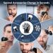 SWSTINLING Head Shavers for Men 5 in 1 Rotary Shaver Bald Waterproof Wet/Dry Beard Grooming Kit Floating Upgraded 7D Skull Shaver Electric Razor with LED Display and USB Charging - Buy Online on GoSupps.com