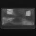 wemee 3 X Magnifier Magnification Magnifying Fresnel Pocket Credit Card Size Transparent Magnifying Glass - Buy Online on GoSupps.com