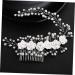 DOITOOL Wedding Hair Comb Hair Comb Headgear Hair Accessories Issue Card Catwalk Child White Kids Hair Accessories - Buy Online on GoSupps.com