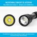 Odepro D2000P 2000 Lumen Scuba Diving Light Mechanical Head Twist ON/Off Night Dive Torch IP68 Waterproof Submarine Flashlight, for Underwater 150M Diving - Buy Online on GoSupps.com