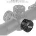 UTG 3-12X44 30mm Compact Scope with AO, 36-Color Mil-Dot, Black - Buy Online on GoSupps.com