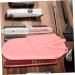 BELLIFFY Silicone Curling Iron Bag Hair Straightener Hair Dryer Bag Pink 29.50X13.50X2.00CM Pink - Buy Online on GoSupps.com