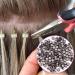 1000Pcs Premium Dark Brown Silicone Micro Link Rings 5mm for I Tip Hair Extensions - 1000 Count - Buy Online on GoSupps.com