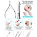 7pc Ingrown Toenail Removal Kit - Professional Surgical Stainless Tools for Effective Pedicure & Under Nail Cleaning - Buy Online on GoSupps.com
