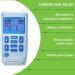 Med-Fit Professional Rechargeable Dual Channel TENS & Muscle Stimulator for Pain Relief - 24 Programmes for Muscle Re-Education, Relaxation, and Strength - Buy Online on GoSupps.com