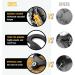 Ice Cleats Crampons Traction Chains for Shoes & Boots - Anti-Slip Grips for Men Women Kids Walking on Snow & Ice - Silver (1 Pair) - Buy Online on GoSupps.com