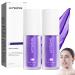 Toothpaste white teeth 2 PCs Teeth Whitening Color Correct - Serum Purple Teeth Whitening Cloam Past Toothpaste purple toothpaste white teeth tooth wheels Booster toothpaste purple herosmile