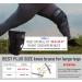 Hinged Knee Brace Plus Size | Vie Vibrante Gray - Size 3 (27.5-31.5 Thigh Circ.) | Flexible & Supportive - Buy Online on GoSupps.com