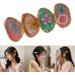 amangul Braids Hair Clip for Hot Girls Resin Flower Shape Hair Barrettes Resin Ponytail Bangs Hair Barrettes for Teens Girls(Yellow) - Buy Online on GoSupps.com