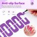 Saviland Nail Polish Protection - 99.99% UV Shield 100 U-Shaped Pieces for Beginners & Home Manicure - Purple Nail Skin Guard - Buy Online on GoSupps.com