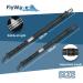 Flywave Strap-On Dog Car Belt - Adjustable Reflective Dog Seatbelt for All Breeds & Car Types | D-Buckle Black - Buy Online on GoSupps.com