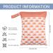 Maeau Reusable Wetbags for Cloth Diapers - 2 Pack Waterproof Baby Organizer Bags 30x40cm 9 Patterns | Ideal for Gym & Kindergarten - Buy Online on GoSupps.com