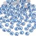 Beadsland 1440 pieces flat back rhinestones nail crystals rhinestones for nails light blue SS6 (1.9-2.0mm) light blue SS6/1440PCs