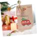 MUSISALY 1 Set Candy Pouch Santa Bags Christmas Advent Calendar Bags Advent Calendar Pouches Xmas Bags Paper As Shown 18.00X9.00X1.00CM - Buy Online on GoSupps.com