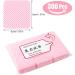 Qufiiry 300 Lint-Free Nail Towels & Cotton Pads - Perfect for Gel Nail Polish Removal (Pink) - Buy Online on GoSupps.com