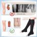 Buy MDRCG Support Stockings with Zipper for Men & Women | 15-20 mmHg Compression for Varicose Veins | 3 Pairs Running Socks - Buy Online on GoSupps.com