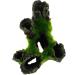 Buy Aquarium Rock Cave Decoration with Green Grass | Larnel Hide & Harz Accessories for Stunning Aquariums - Buy Online on GoSupps.com