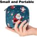 MUOOUM Christmas Snowflake Pattern Bandage Storage Bag for Menstruation Pads & Menstrual Cups Portable Zipper Pocket for Teen Girls & Women - Buy Online on GoSupps.com