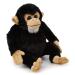 Zappi Co Chimpanzee Plush Toy (20cm Long) - Friendly Huggable Chimp Eco-Friendly Great for Primate-Loving Kids 100% Recycled