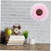 Cabilock Iron Pendant Flowers Decoration Vintage Home Decor Outdoor Wall Art Wall Hanging Pink - Buy Online on GoSupps.com