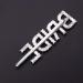 Minkissy Rhinestone Letter Bobby Pins - 2pcs Wedding Crystal Hair Barrettes (Silver) - Buy Online on GoSupps.com
