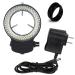 PARCO Scientific PMLIFR-09B Black Adjustable 144 LED Ring Light