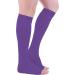 Doc Miller Open Toe Compression Socks - 20-30mmHg Support - Violet - X-Large - Buy Online on GoSupps.com