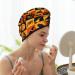 Hair Towel Wrap - Quick Drying Hair Turban | Button Design for Easy Use | Perfect for All Hair Types - Buy Online on GoSupps.com