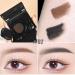 FLLUOUZH 2 in 1 Eyebrow And Eyeliner Cream With Stamp Multifunctional Double Sided Eyeliner Stamp Double Color Waterproof Eyebrow Powder And Eyeliner Cream Eyebrow Stencil Set Gray - Buy Online on GoSupps.com