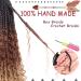 Beverlee 14 Inch Boho Box Braids 8 Packs with Curly Ends 53# - Synthetic Crochet Hair for Women | Goddess Bohemian Hippie Braids - Buy Online on GoSupps.com