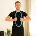 Buy Relaxdays Bluefinity Pilates Ring - Double Handle Padded Yoga Circle Fiberglass Foam 39 cm - Ideal Resistance Ring for Home Workouts - Fast International Shipping - Buy Online on GoSupps.com