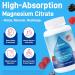 Biobor Magnesium Citrate Gummies 200mg for Adults High Absorption Magnesium Supplement for Leg Cramps Stress Relaxation Muscle Health No Artificial Colors or Flavors Gluten Free Vegetarian - Buy Online on GoSupps.com
