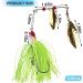 Multicolor Topwater Bass Fishing Lures - 12pcs Set for Trout, Salmon - Spinner Baits, Buzzbait Swimbait Jig - Buy Online on GoSupps.com
