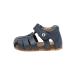 Falcotto Alby-Closed Toe Fisherman Leather Sandals 4 UK Blue